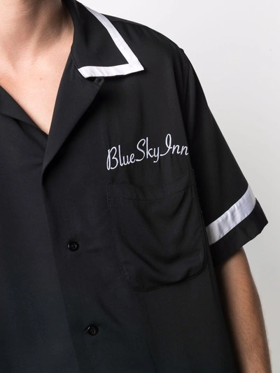 Shop Blue Sky Inn Waiter Shirt In Black