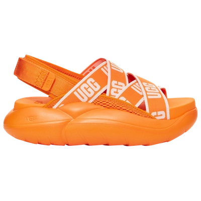 Shop Ugg Womens  Cloud Sandal In Orange/orange