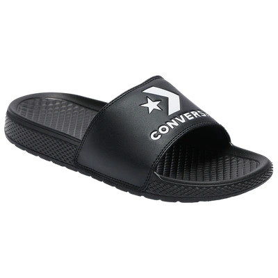 Shop Converse Mens  All Star Slide In Black/white