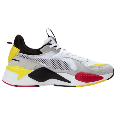 Shop Puma Mens  Rs-x In White/red/yellow
