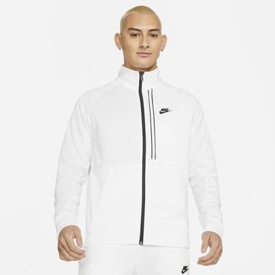 Nike Men's N98 Tribute Jacket In White/black | ModeSens