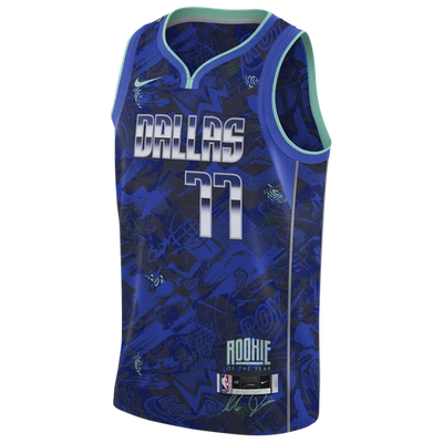 Nike Dallas Mavericks Men's Select Series Rookie Of The Year Swingman Jersey  - Luka Doncic In Hyper Royal