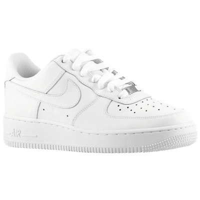 Shop Nike Boys  Air Force 1 Low In White/white