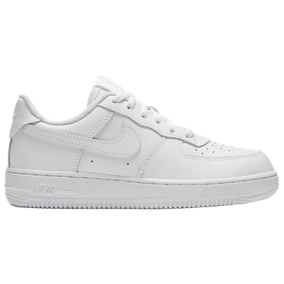 Shop Nike Girls  Air Force 1 Low In White/white