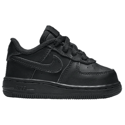 Shop Nike Boys  Air Force 1 Low In Black/black