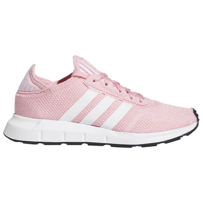 Shop Adidas Originals Girls  Swift Run In Pink/white