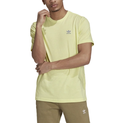 Shop Adidas Originals Mens  Essential T-shirt In Yellow