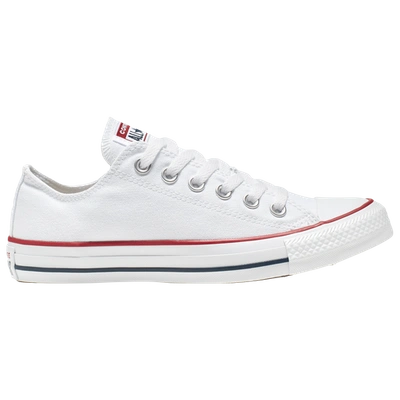 Shop Converse Womens  All Star Low Top In Optical White/white