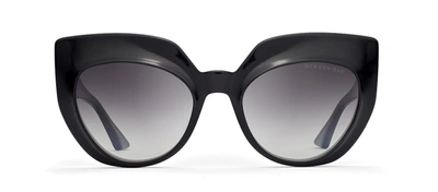 Shop Dita Conique Dts514-53-01 Cat Eye Sunglasses In Grey