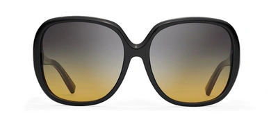 Shop Dita Supa-dupa 7700-m-blk-62 Oversized Square Sunglasses In Grey