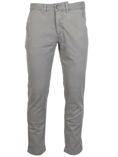Shop Jeckerson Men's Grey Cotton Pants