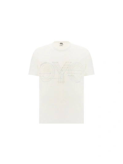 Shop Junya Watanabe Men's White Other Materials T-shirt