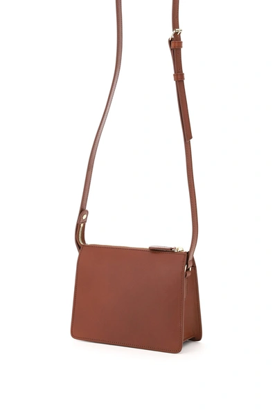 Shop Apc A.p.c. Ella Mini Bag In Brown