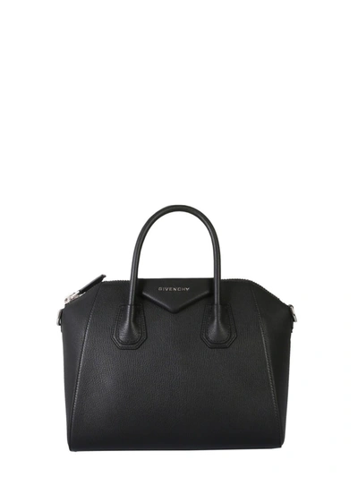 Shop Givenchy Antigona Bag In Black