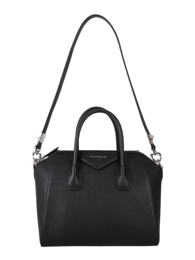 Shop Givenchy Antigona Bag In Black