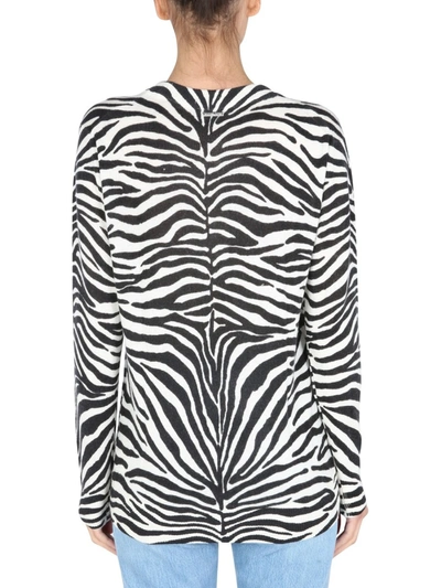 Shop Michael Michael Kors Cashmere Pullover In Animalier