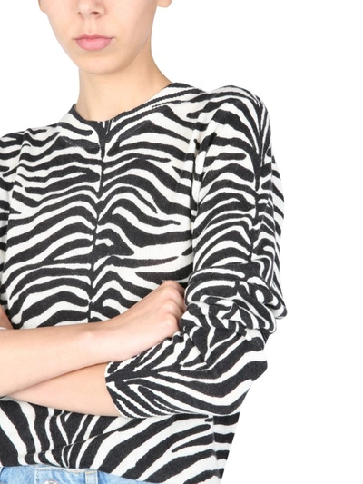 Shop Michael Michael Kors Cashmere Pullover In Animalier