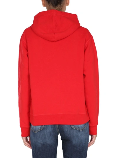 Shop Dsquared2 Hoodie In Red