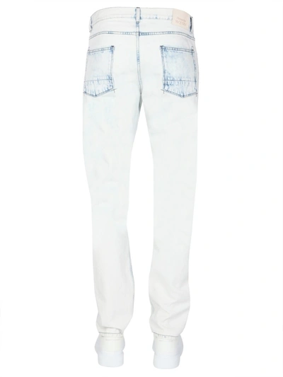Shop Alexander Mcqueen Slim Fit Jeans In White