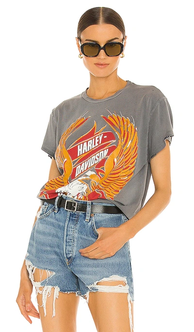 Shop Madeworn Harley Davidson Tee In Grey