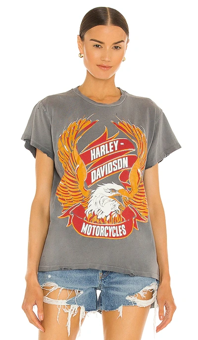 Shop Madeworn Harley Davidson Tee In Grey