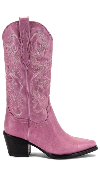 Shop Jeffrey Campbell Dagget Boot In Pink