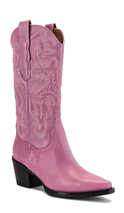 Shop Jeffrey Campbell Dagget Boot In Pink