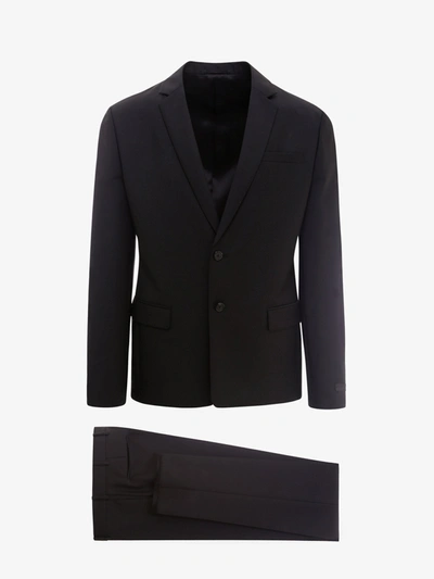 Shop Prada Suit In Black