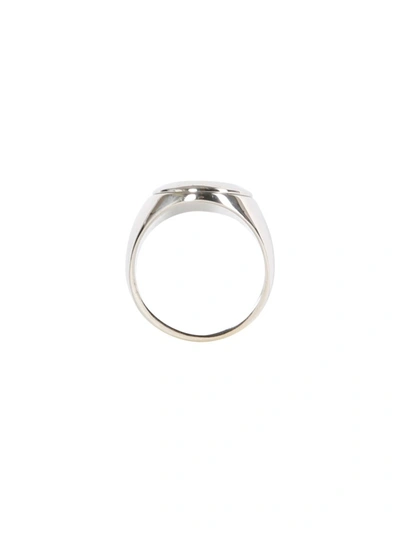 Shop Alexander Mcqueen Signet Ring In Silver