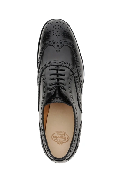 Shop Church's Burwood Wg Brogue Shoes In Black