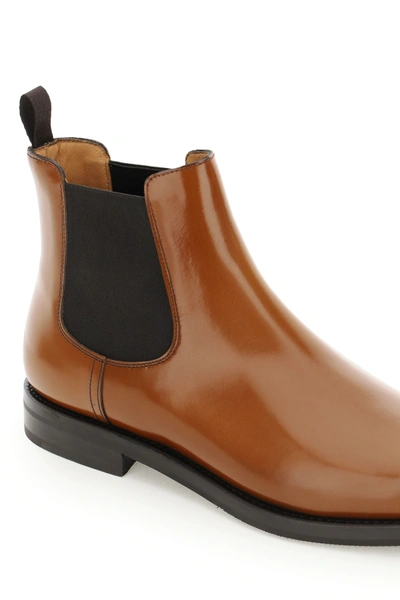 Shop Church's Monmouth Wg Chelsea Boot In Brown