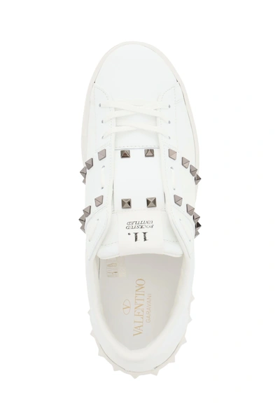 Shop Valentino Rockstud Untitled Sneakers