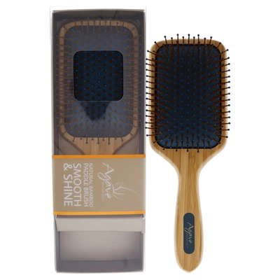 Shop Agave Natural Bamboo Paddle Brush By  For Unisex - 1 Pc Hair Brush In N,a