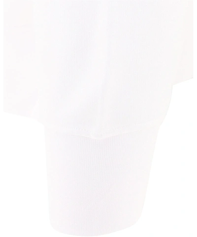 Shop Acne Studios "logo Rib" Sweater In White