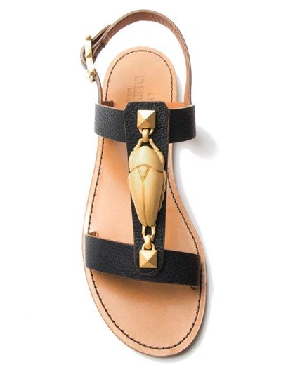 Shop Valentino 'scarab' Sandal