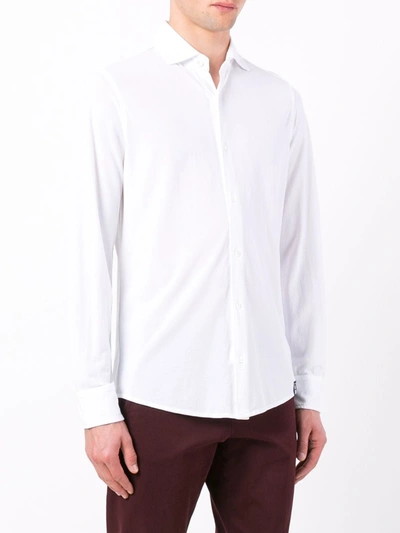 Shop Drumohr Shirt In White