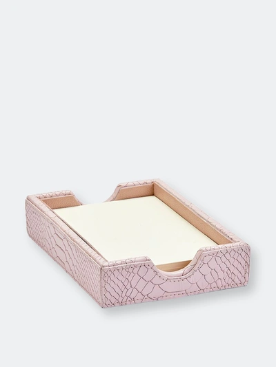 Shop Graphic Image Memo Tray In Pink