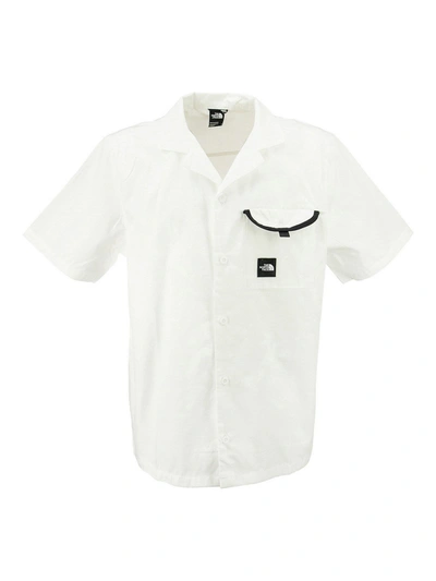 Shop The North Face Black Box Shirt In White