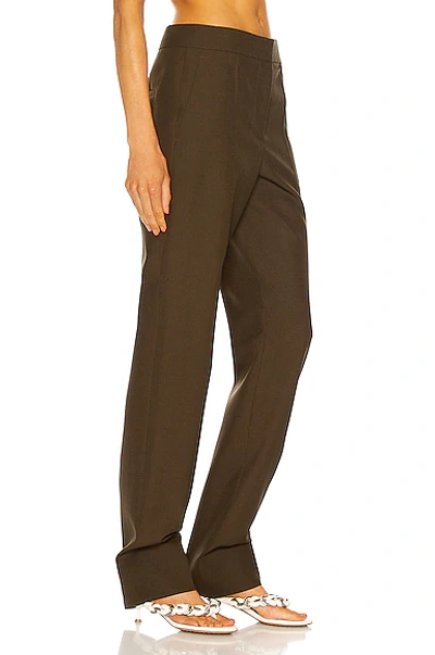 Shop Givenchy Tailored Pant In Dark Khaki