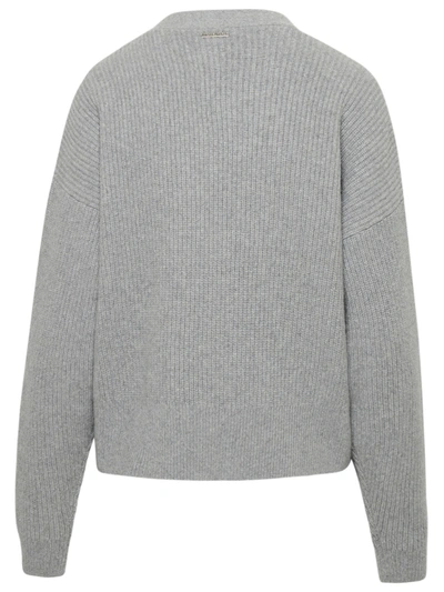 Shop Michael Michael Kors Cardigan Grigio In Grey