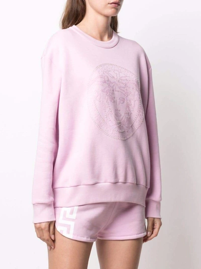 Shop Versace Sweaters Pink