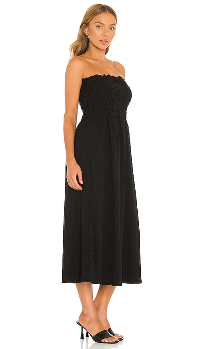Shop 1.state Smocked Maxi Dress In Rich Black