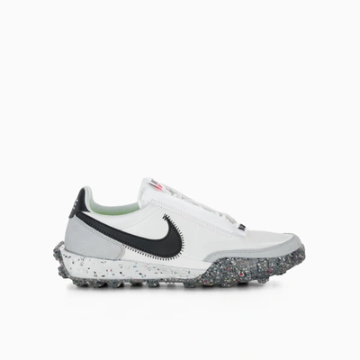 Shop Nike Waffle Racer Crater In Summit White