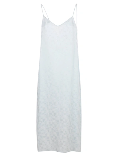 Shop Palm Angels Slip Dress In Blue