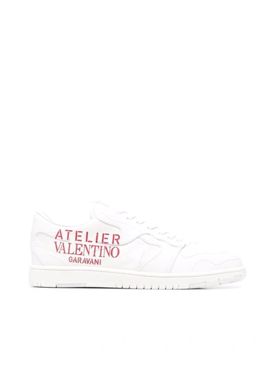 Shop Valentino Sneakers Atelier In Bo White
