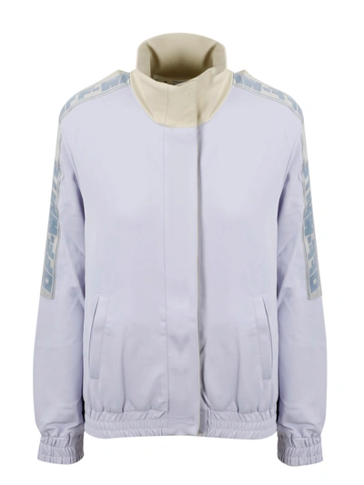 Shop Off-white Athleisure Track Jacket In Pink & Purple