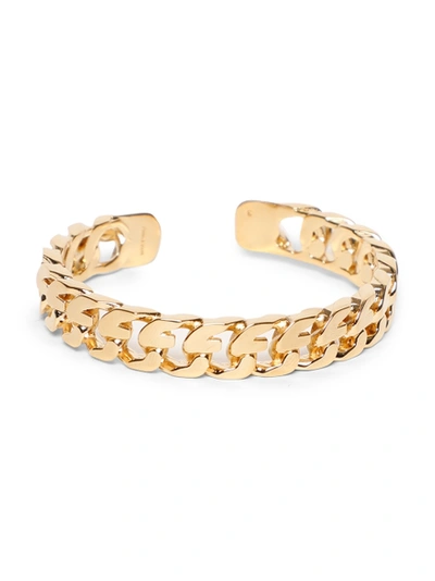 Shop Givenchy G Chain Golden Small Bangle Bracelet