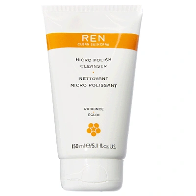 Shop Ren Clean Skincare Micro Polish Cleanser