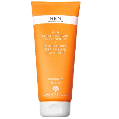 Shop Ren Clean Skincare Aha Smart Renewal Body Serum