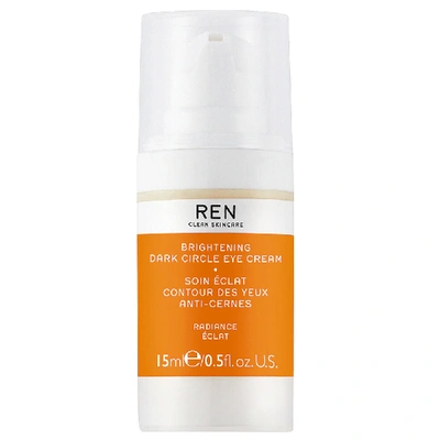 Shop Ren Clean Skincare Radiance Brightening Dark Circle Eye Cream